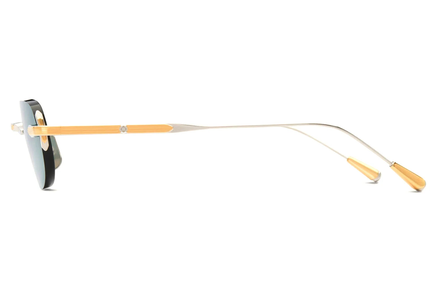 LUNETTERIE GENERALE SUNGLASSES - ST-TROPEZ PALLADIUM/18K 55