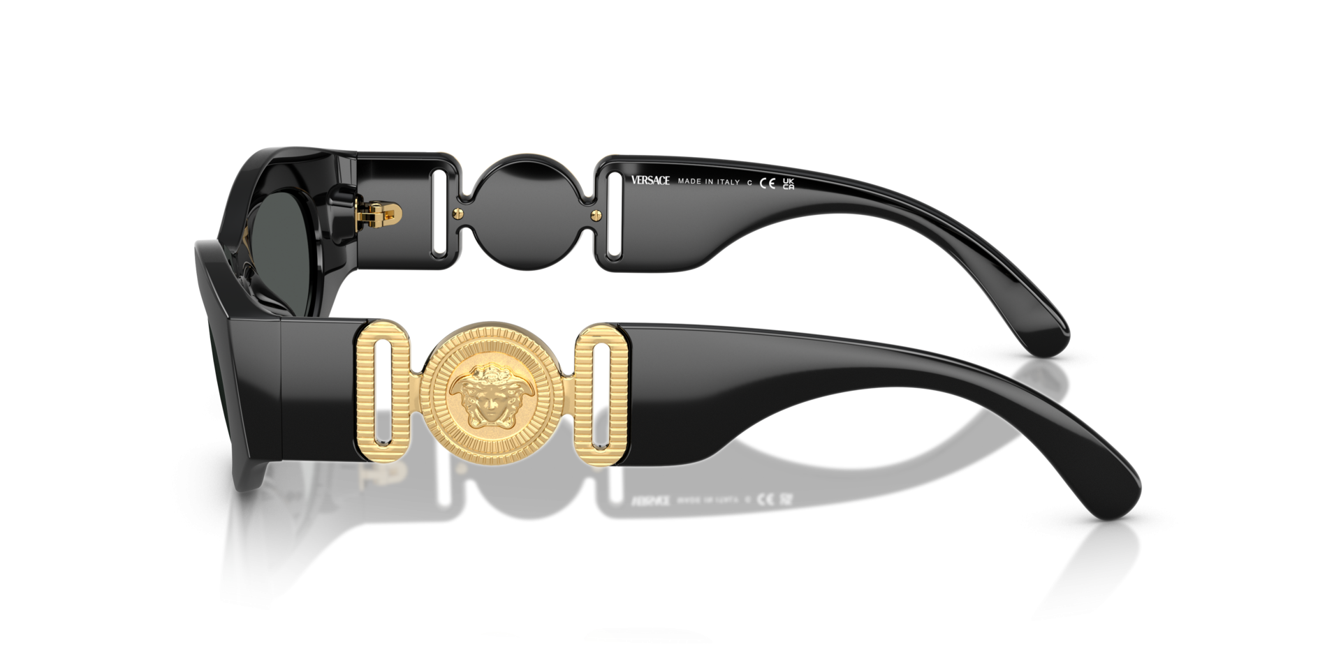 نظارات شمسية فيرساتشي ميدوسا - VE4480U GB1/87 51 - أسود