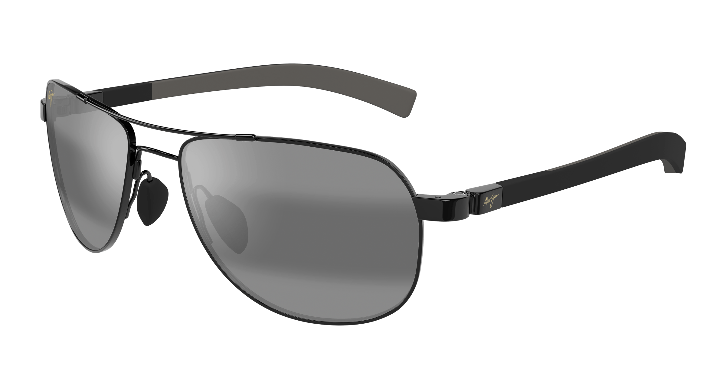 MAUI JIM SUNGLASSES - 327 02 GUARDRAILS GLOSS/BLACK