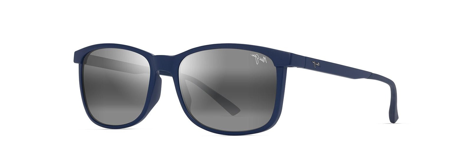 MAUI JIM SUNGLASSES - 672 03 GREY HULILI MATTE BLUE