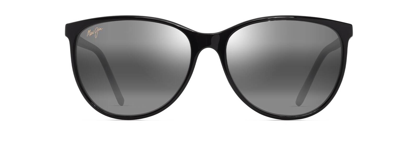 MAUI JIM SUNGLASSES - 723 02A GREY OCEAN SHINY BLACK