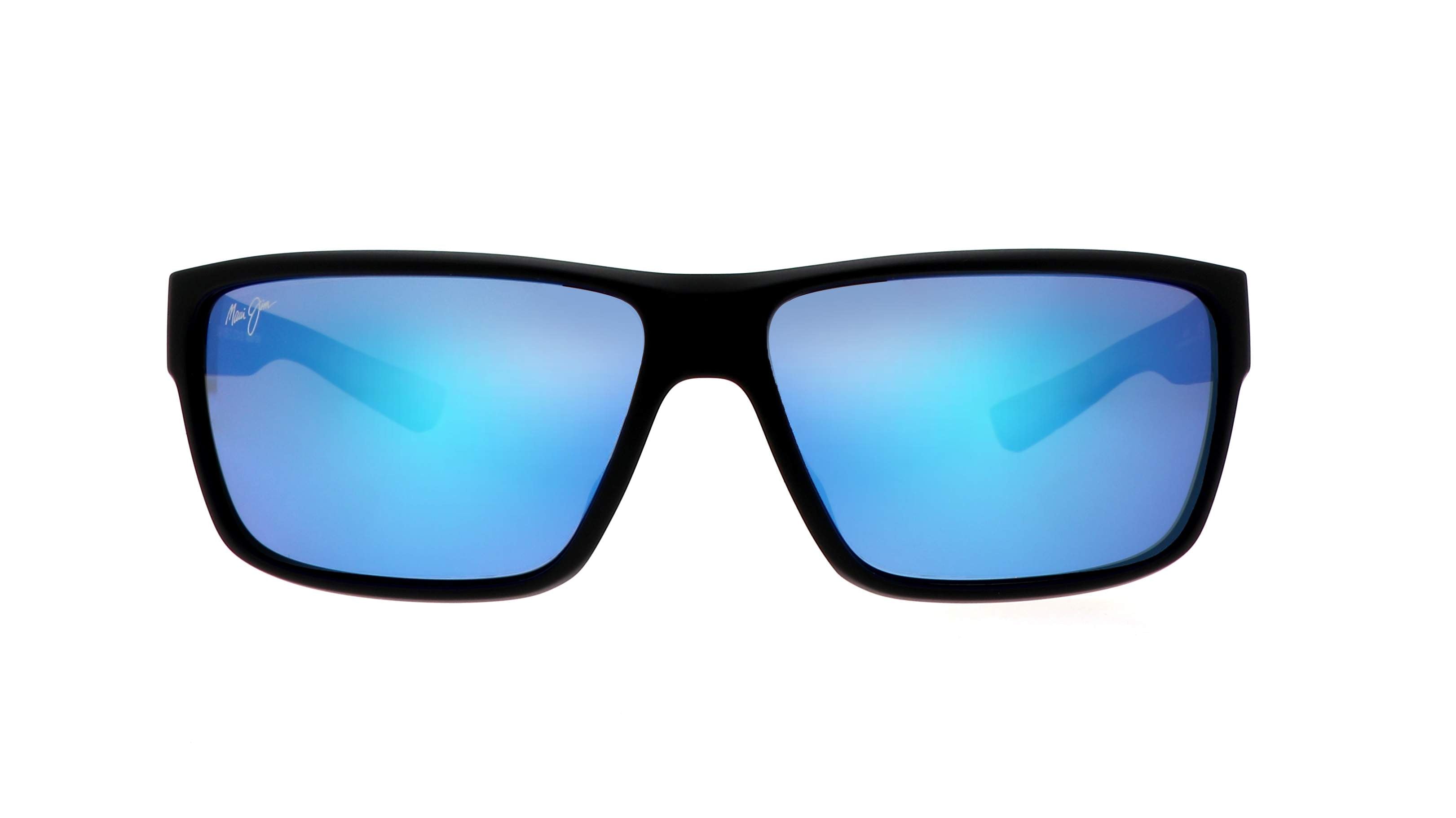 MAUI JIM SUNGLASSES - B661 02 BLUE HAWAII UILA MATTE BLACK