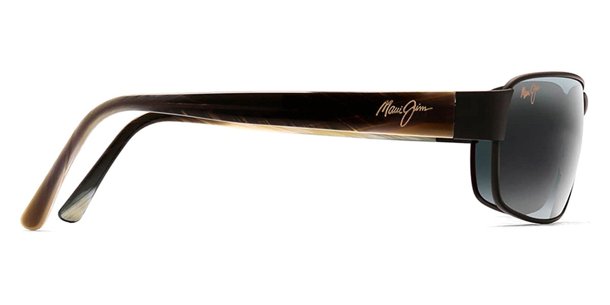 MAUI JIM SUNGLASSES - BLACK CORAL 249-2M 65 - Matte Black