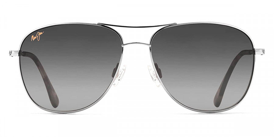 MAUI JIM SUNGLASSES - CLIFF HOUSE GS247-17 59 - Silver