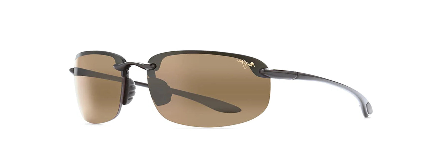 MAUI JIM SUNGLASSES - H407 02 HO OKIPA GOLD BLACK