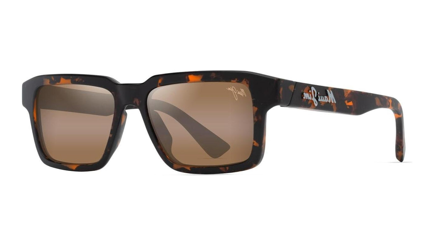 MAUI JIM SUNGLASSES - H635 10/MJ0635S-002 HCL KAHIKO MATTE DRK HAVANA