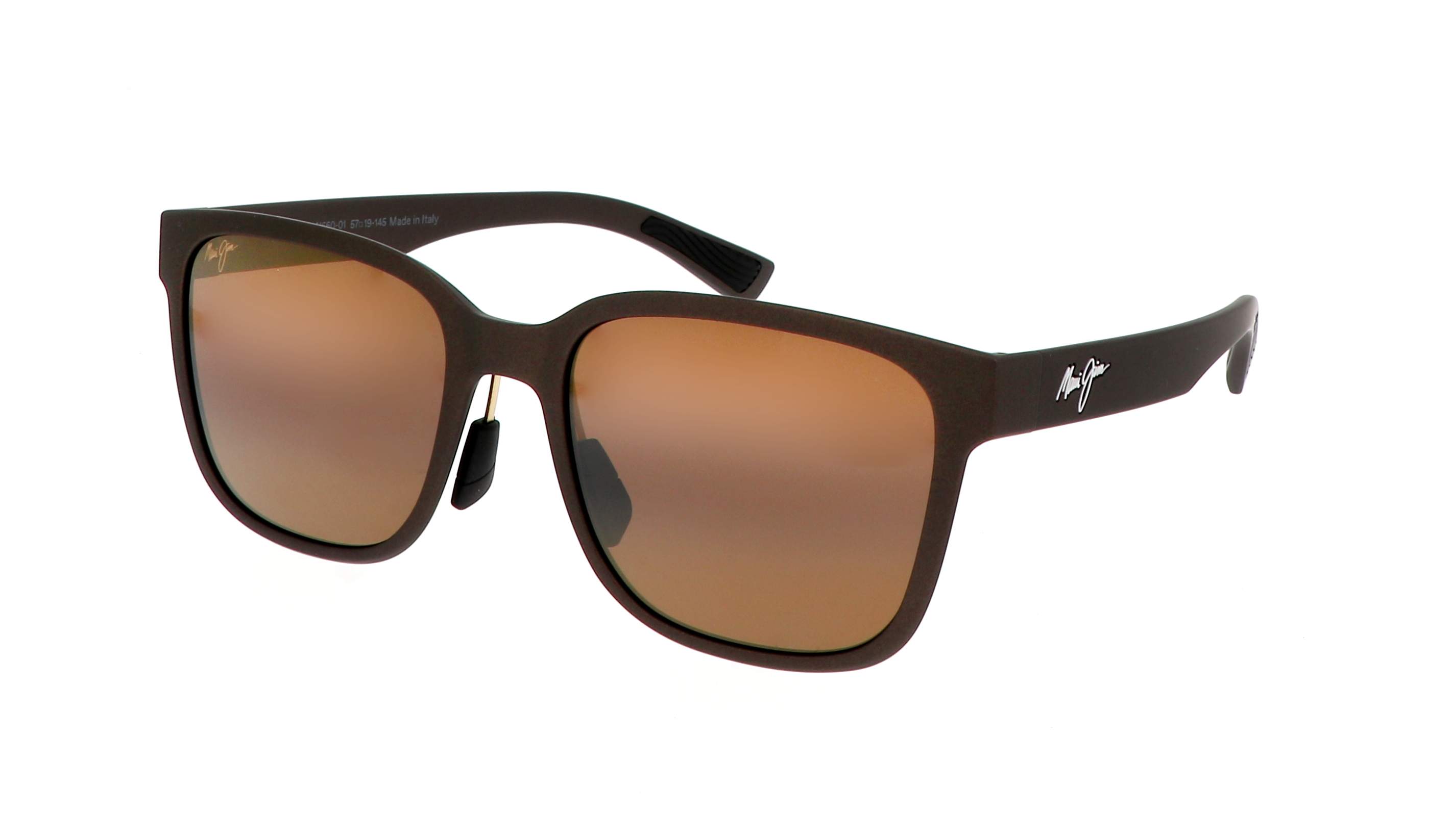 MAUI JIM SUNGLASSES - H660 01 HCL PAULELE AF MATTE BROWN