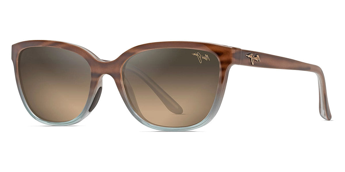 MAUI JIM SUNGLASSES - HONI HS758-22B 54 - Sandstone with Blue