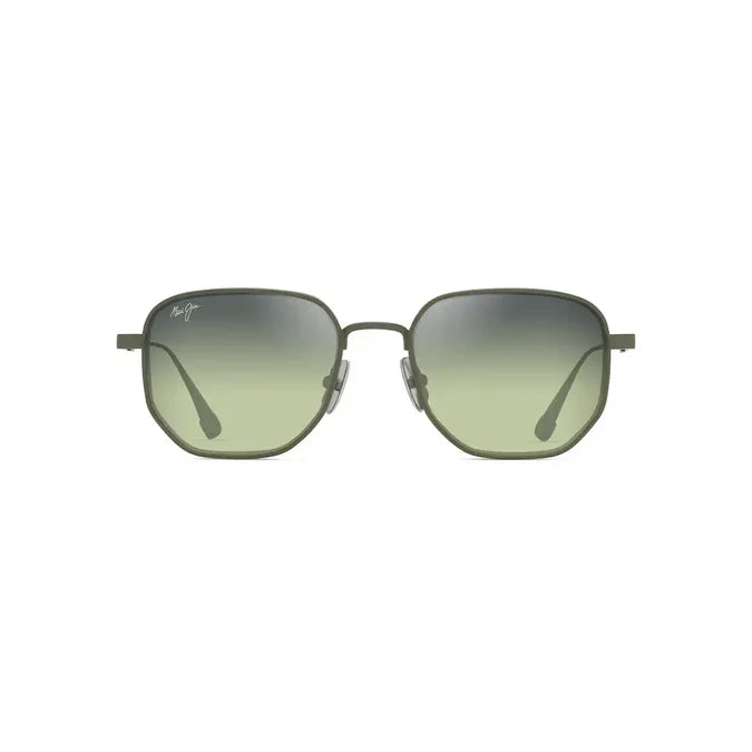 MAUI JIM SUNGLASSES - HTS633 15 HT LEWALANI SHINY GREEN