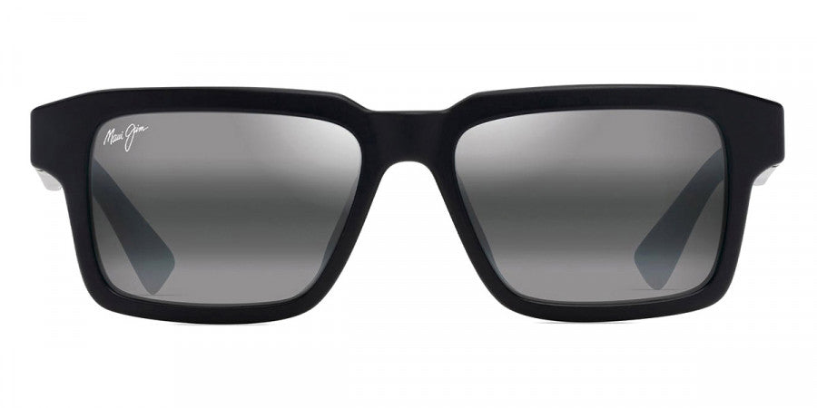 MAUI JIM SUNGLASSES - KAHIKO 635-02 53 - Matte Black