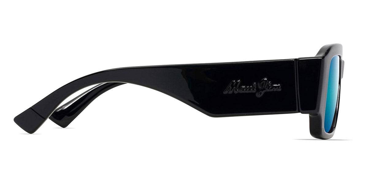 MAUI JIM SUNGLASSES - KŪPALE B639-02 55 - Shiny Black
