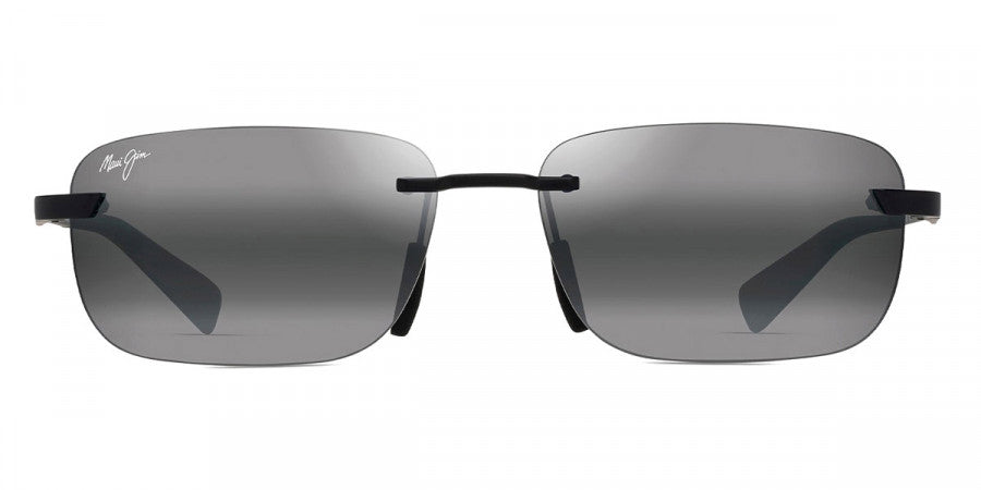 MAUI JIM SUNGLASSES - LANAKILA 624-02 59 - Matte Black with Gray