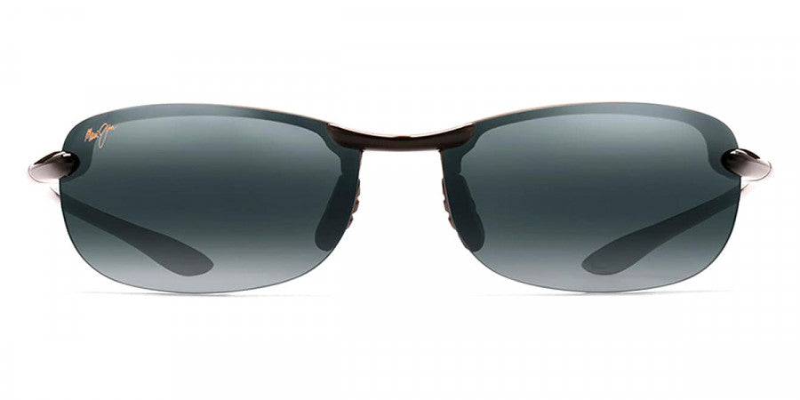 MAUI JIM SUNGLASSES - MAKAHA 405-02 64 - Gloss Black