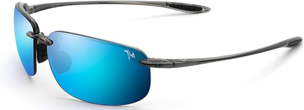 MAUI JIM SUNGLASSES - MJ0422S-037/B422-02 BLUE HAWAII BREAKWALL SHINY BLACK