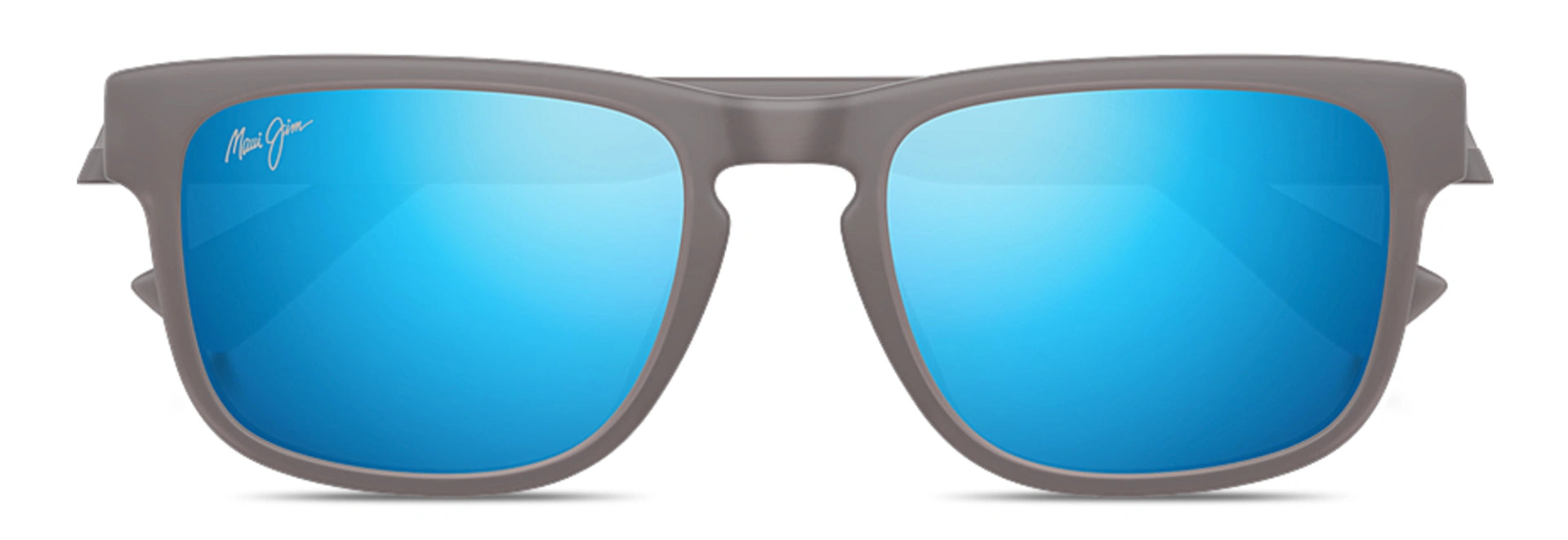 MAUI JIM SUNGLASSES - MJ0593S-004/B593-14 BLUE HAWAII KUPULAU MATTE TRANS GRREY