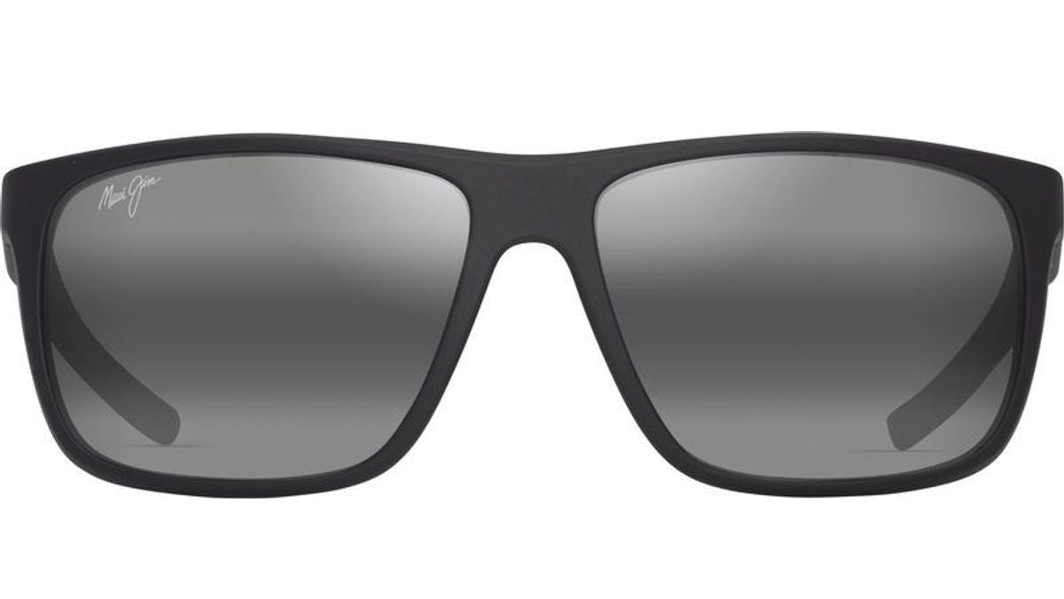 MAUI JIM SUNGLASSES - MJ0598S-001/598-02 GREY LEHOPULU MATTE BLACK