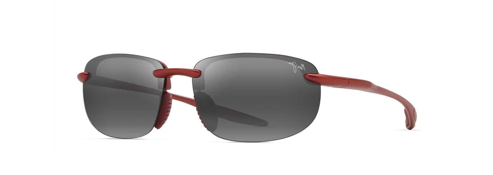 MAUI JIM SUNGLASSES - MJ0677SA / 677-04 004-04 60 GREY HO OKIPA ULTRA AF METAL MATTE RED