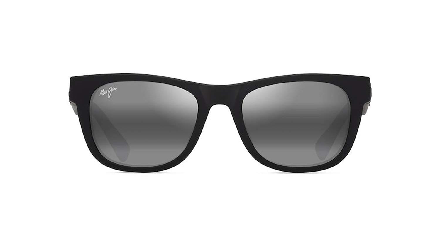 MAUI JIM SUNGLASSES - MJ0687S / 687-02 001-02 53 GREY KAULIKE MATTE BLACK
