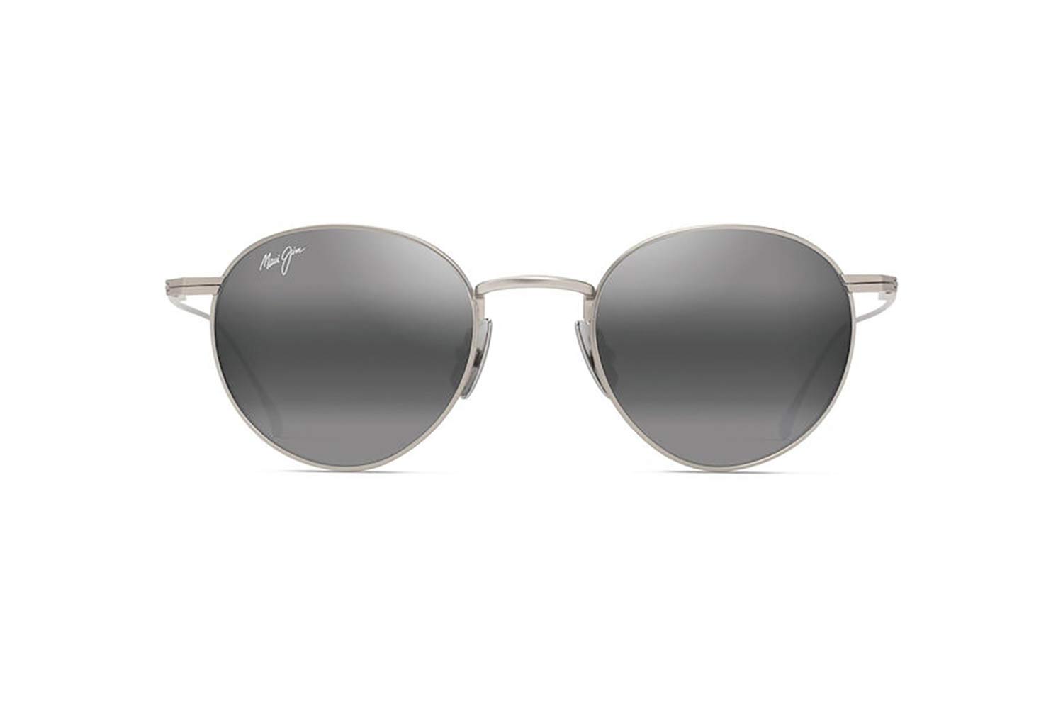 MAUI JIM SUNGLASSES - MJ0691S / 691-17 001-17 48 GREY KA APEHA MATTE SILVER