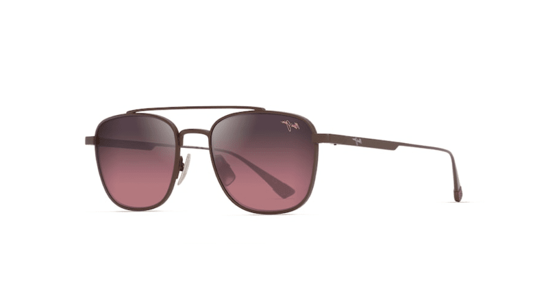 MAUI JIM SUNGLASSES - RS640 01 ROSE KAHANA SHINY BROWN