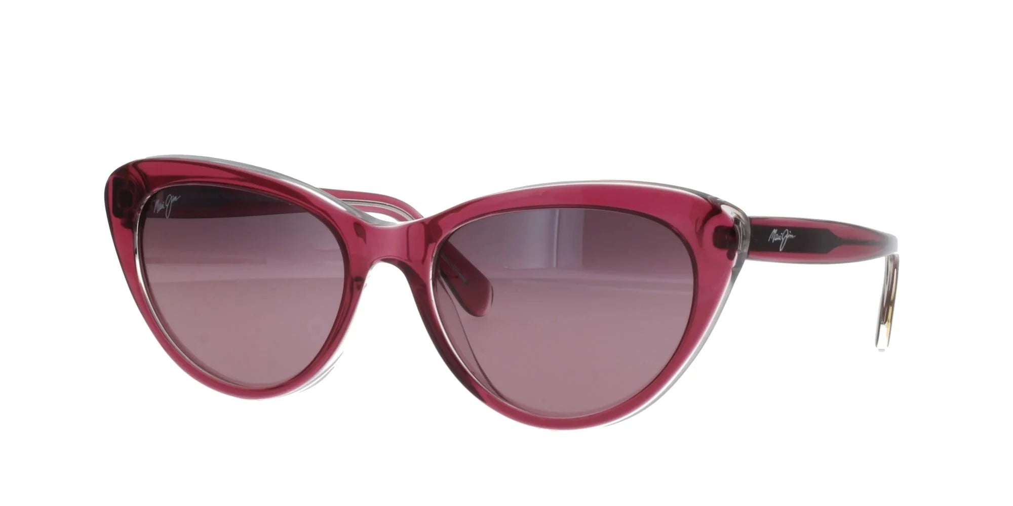 MAUI JIM SUNGLASSES - RS818 52C ROSE KALANI RASBERRY W/ CRYSTAL INTER
