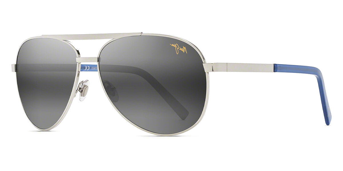 MAUI JIM SUNGLASSES - SEACLIFF 831-17 61 - Silver