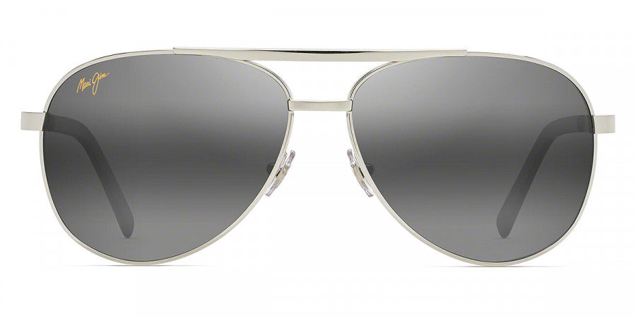 MAUI JIM SUNGLASSES - SEACLIFF 831-17 61 - Silver