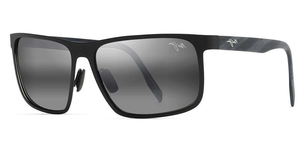 MAUI JIM SUNGLASSES - WANA 846-2M 61 - Matte Black