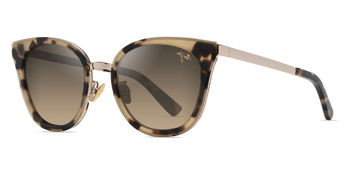 MAUI JIM SUNGLASSES - WOOD ROSE HS870-10 50.5 - Tokyo Tortoise with Gold