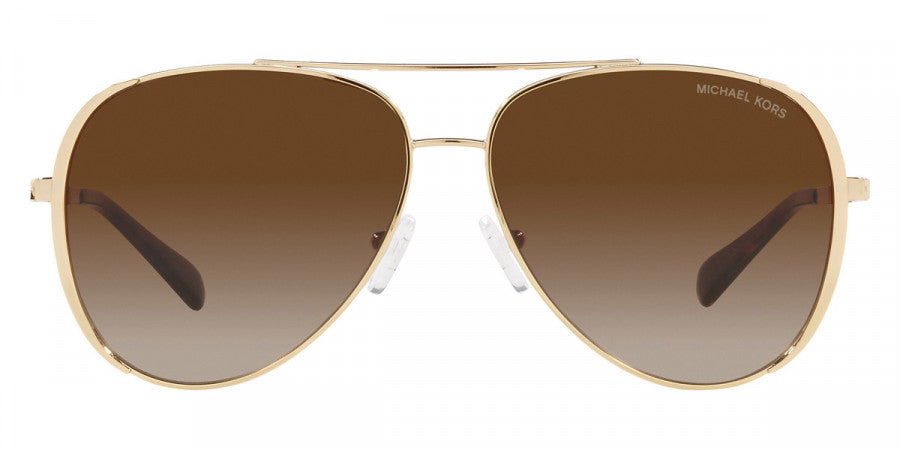 MICHAEL KORS SUNGLASSES - Chelsea Bright MK1101B 101413 60 - Light Gold