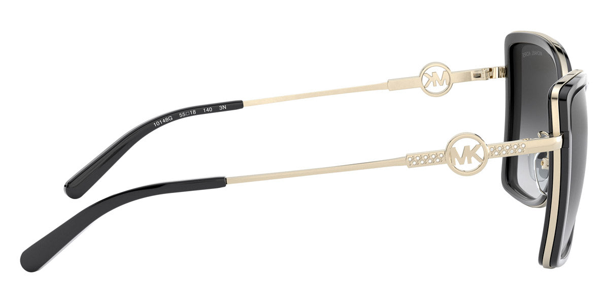 MICHAEL KORS SUNGLASSES - Corsica MK1067B 10148G 55 - Light Gold/Black