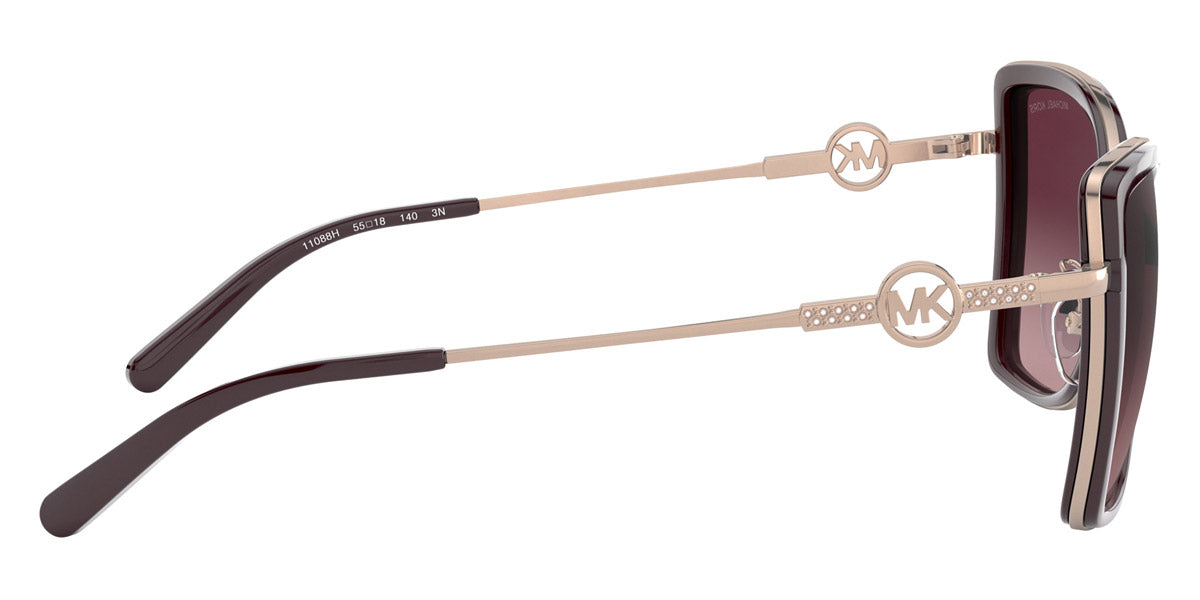 MICHAEL KORS SUNGLASSES - Corsica MK1067B 11088H 55 - Rose Gold/Cordovan