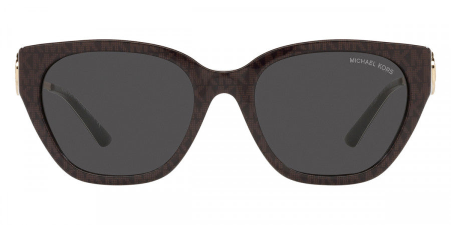 MICHAEL KORS SUNGLASSES - Lake Como MK2154 370687 54 - Brown Signature Pvc