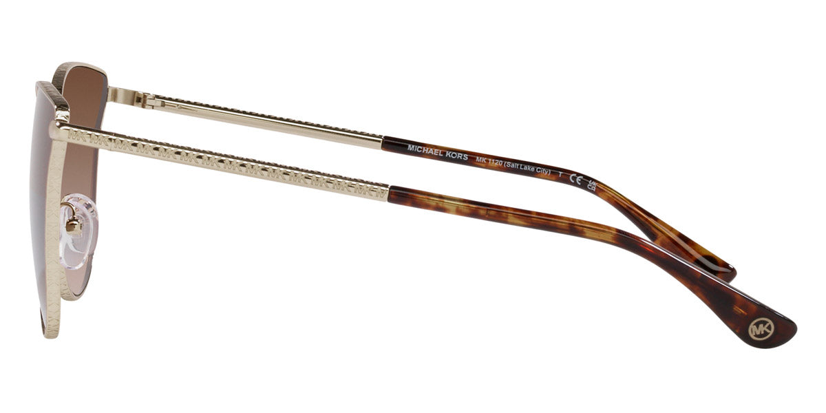 MICHAEL KORS SUNGLASSES - Salt Lake City MK1120 101413 62 - Light Gold