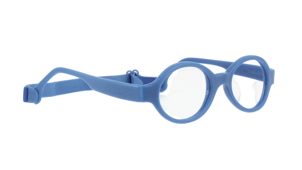 MIRAFLEX EYEGLASSES - MBL 2 DP 40-18 DARK PEARL BLUE