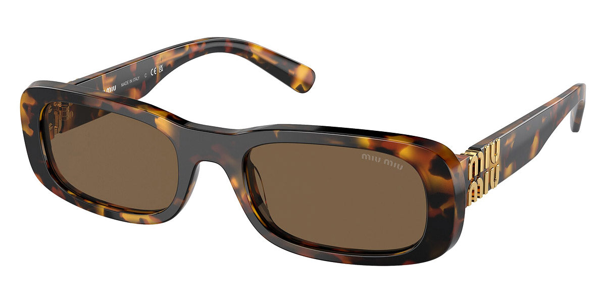 Miu Miu Glimpse MU 08ZS VAU06B 53 - Honey Havana