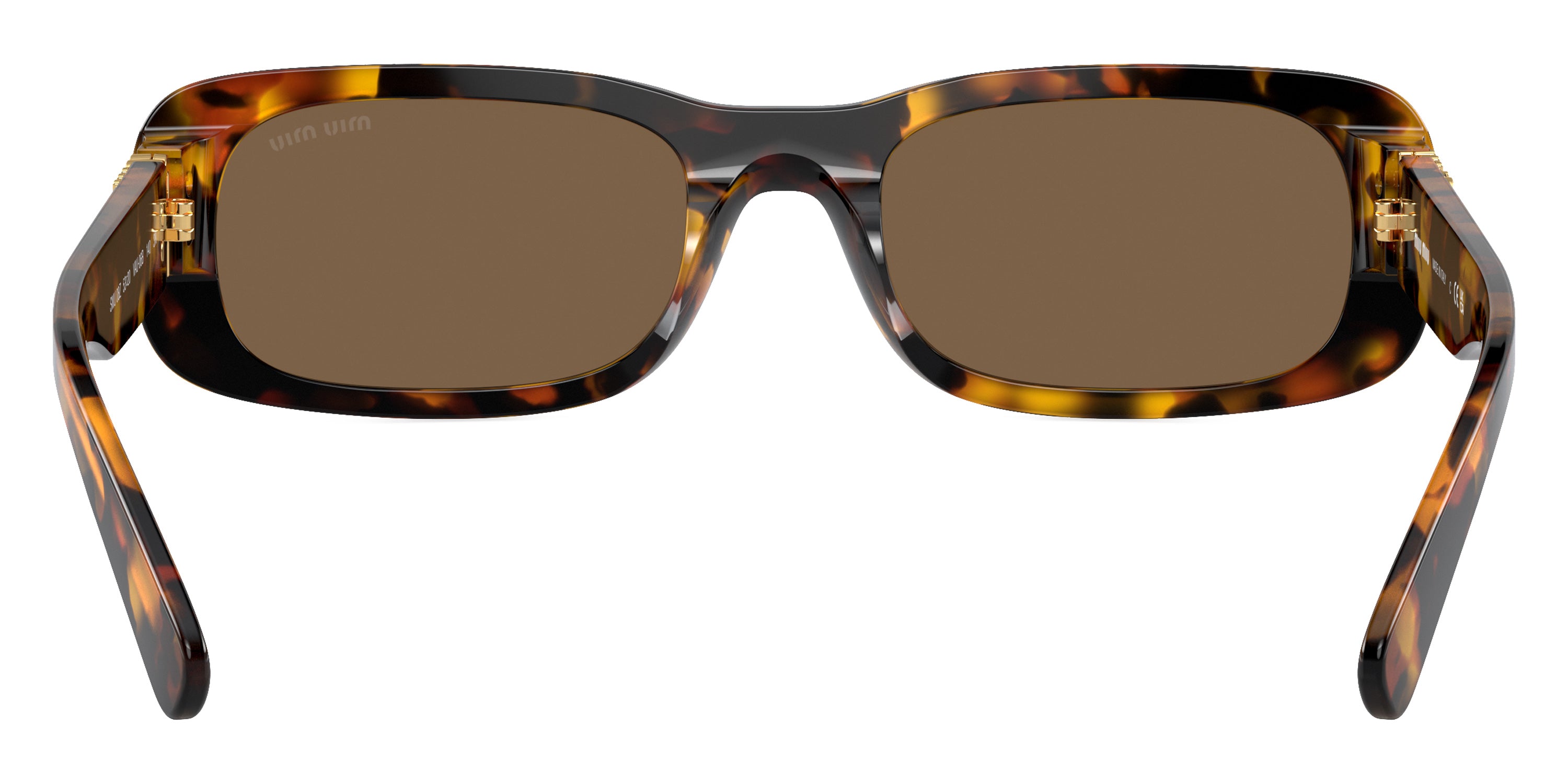 Miu Miu Glimpse MU 08ZS VAU06B 53 - Honey Havana