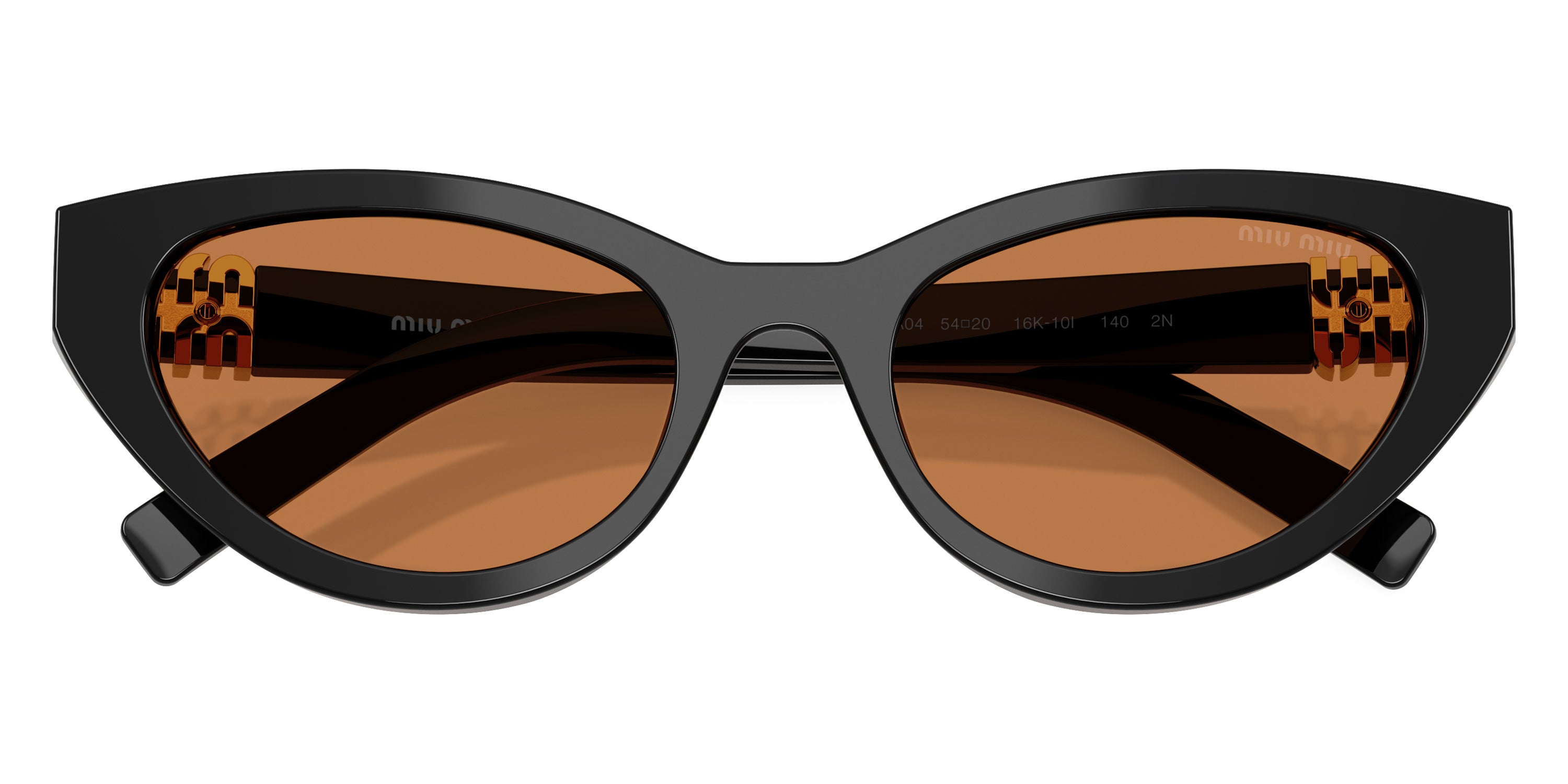 Miu Miu Logo MU A04S 16K10I 54 - Black