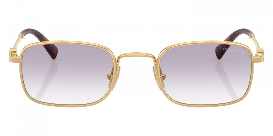 Miu Miu Logo MU A53S 5AK04O 52 - Gold