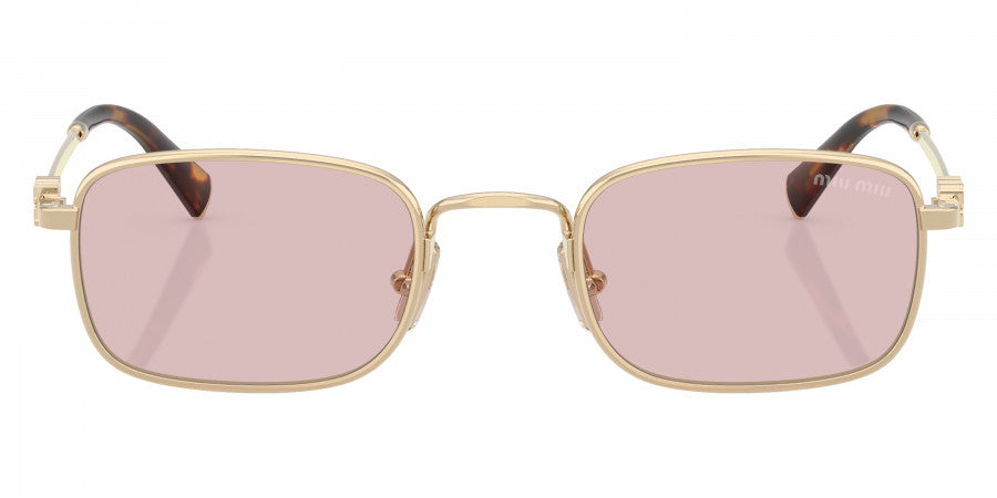 Miu Miu Logo MU A53S ZVN4I0 52 - Pale Gold