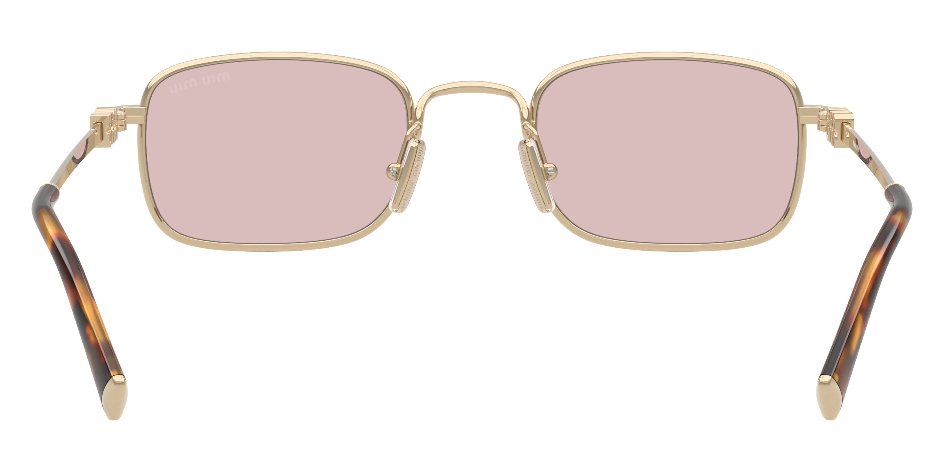 Miu Miu Logo MU A53S ZVN4I0 52 - Pale Gold