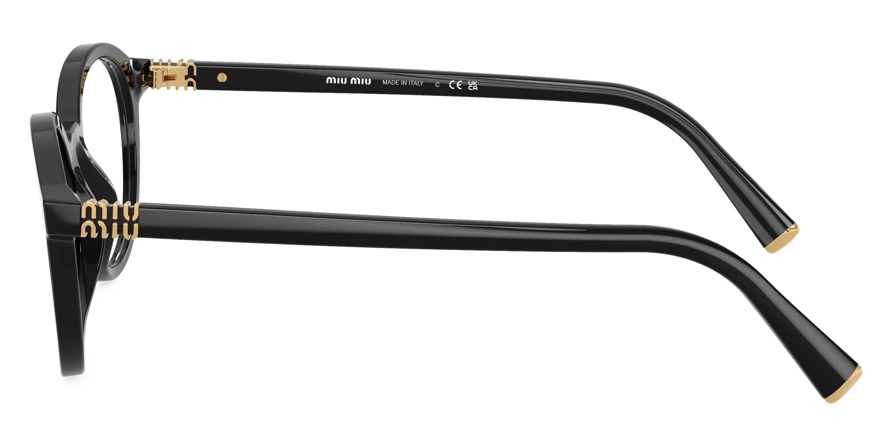 Miu Miu MU 02WV 16K1O1 48 - Black