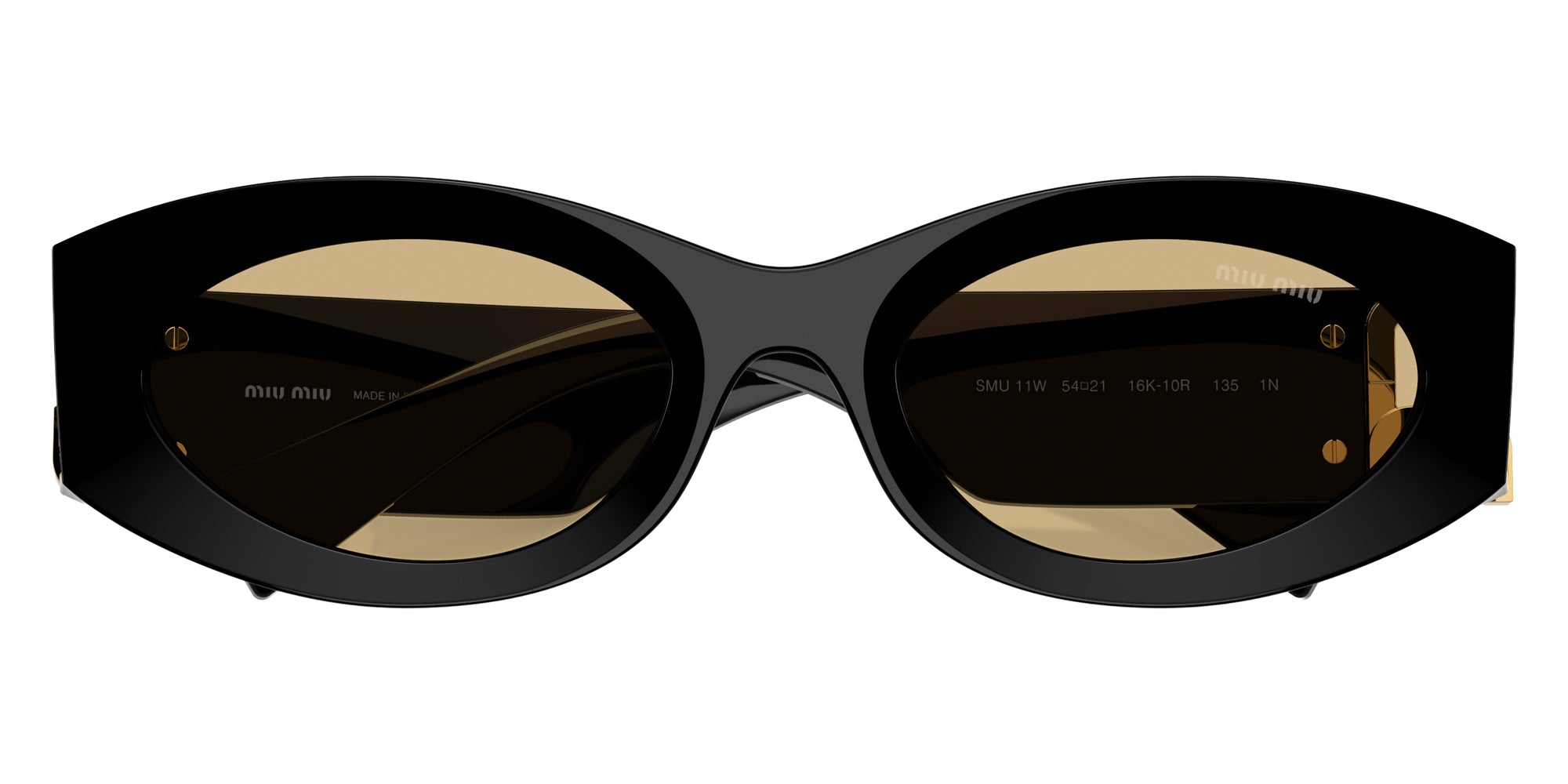 Miu Miu MU 11WS 16K10R 54 - Black