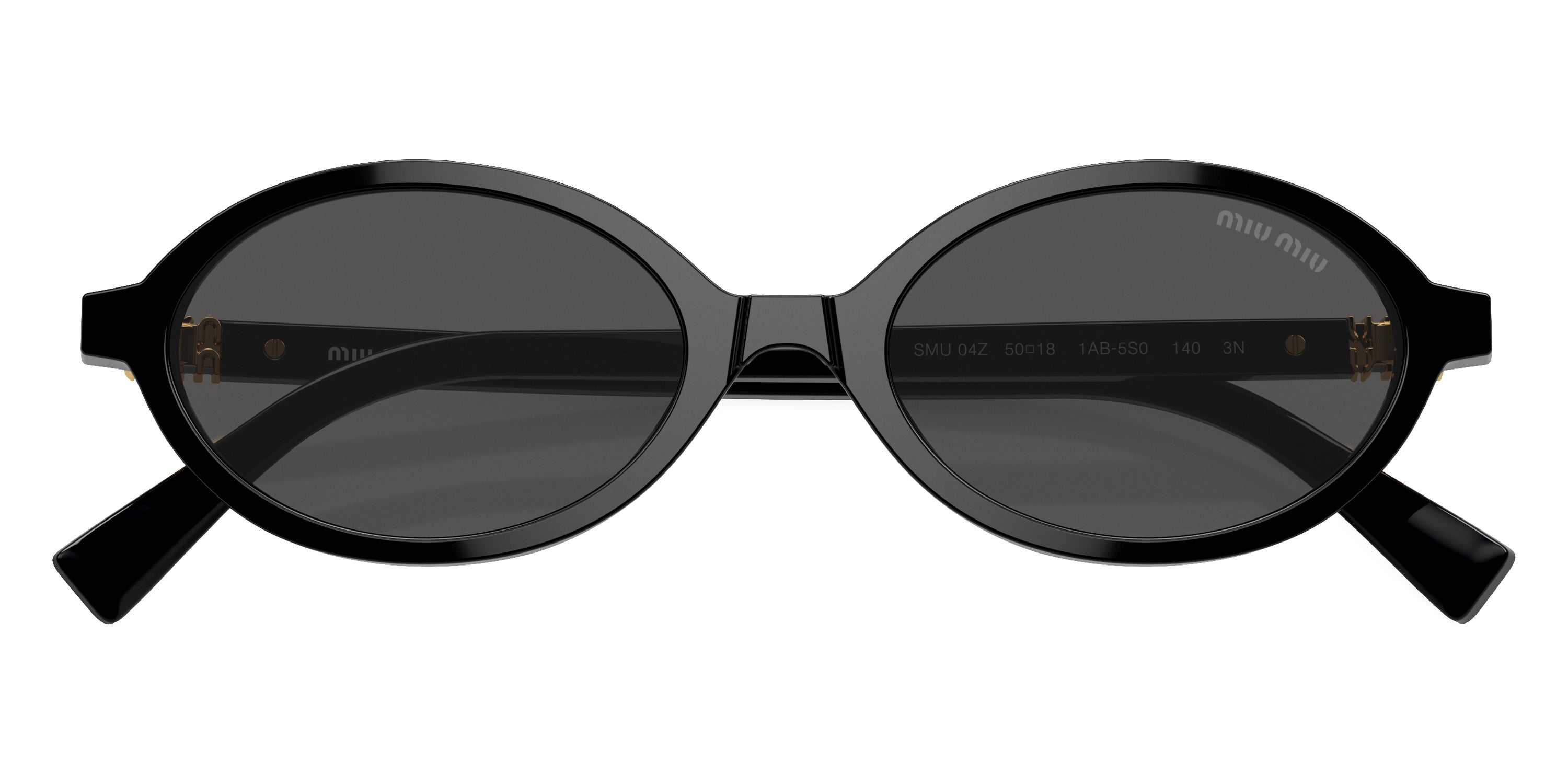 Miu Miu Regard MU 04ZS 1AB5S0 50 - Black
