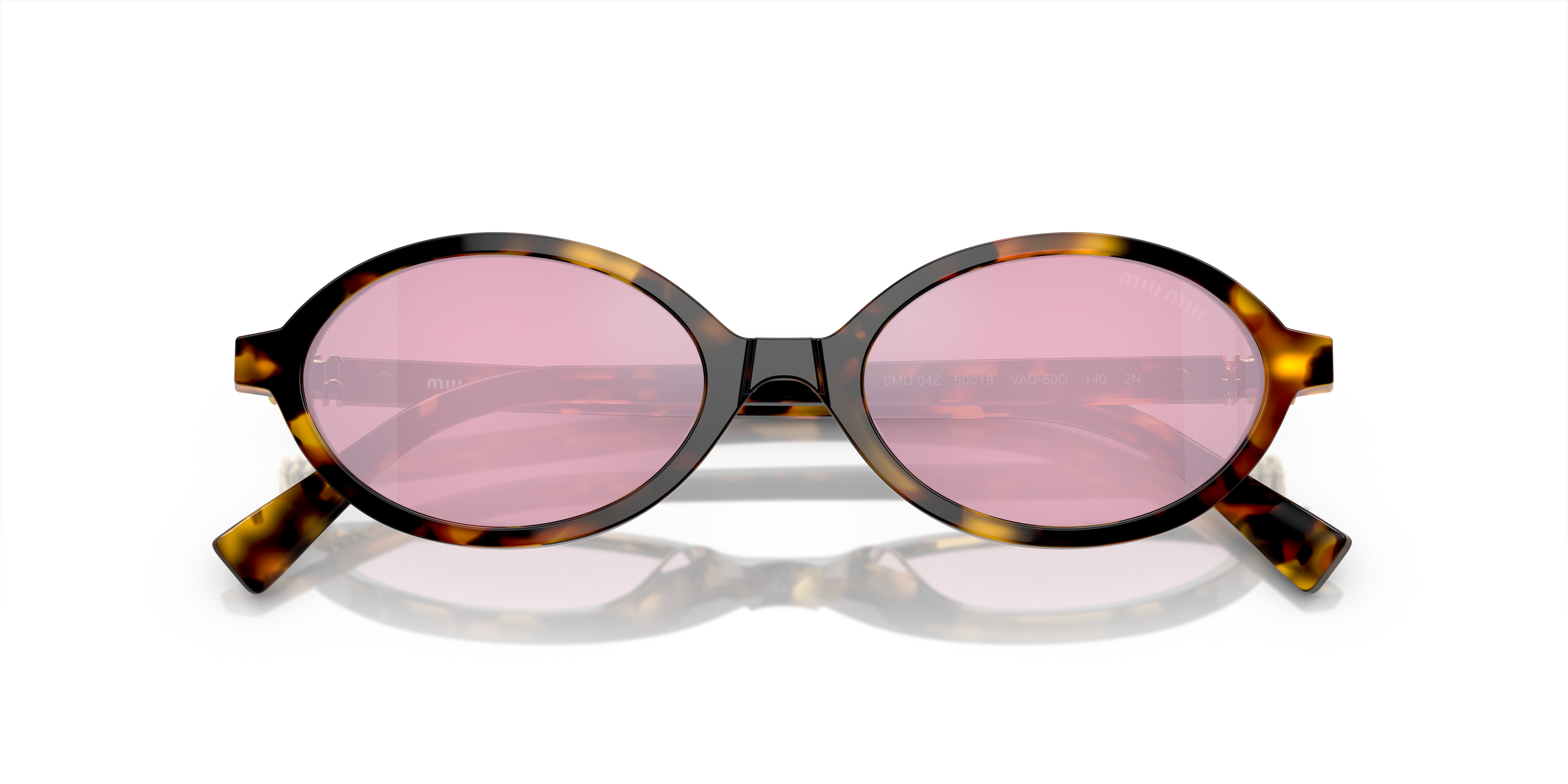 Miu Miu Regard MU 04ZS VAU50D 50 - Honey Havana