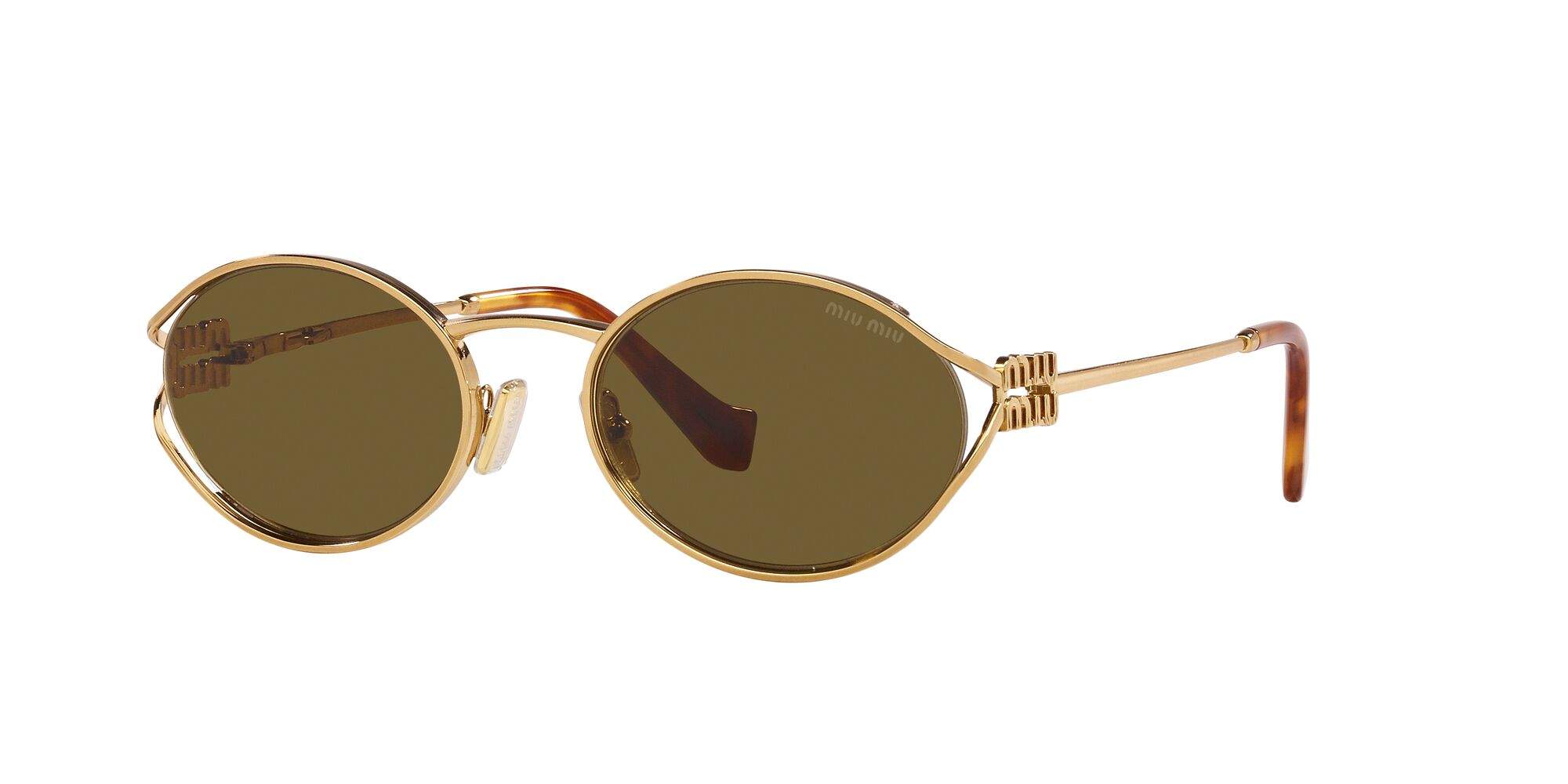 MIU MIU SUNGLASSES LOGO - MU 52YS 7OE01T 54