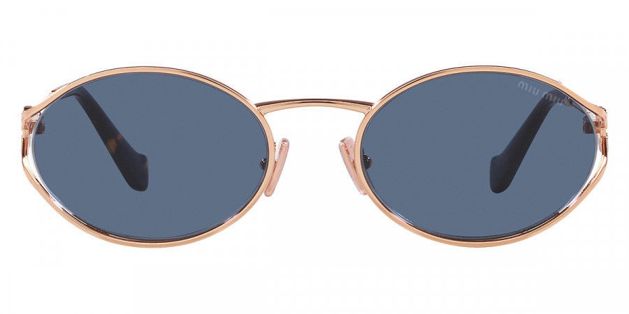 MIU MIU SUNGLASSES LOGO - MU 52YS ZVF1V1 54 - Pink Gold