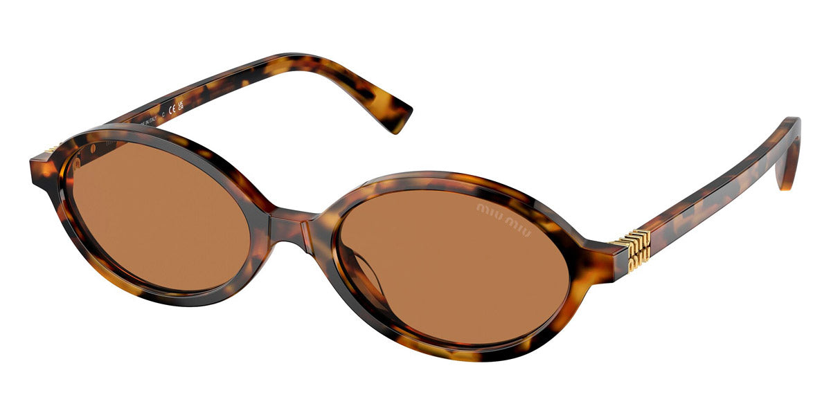 MIU MIU SUNGLASSES REGARD - MU 04ZS 19P2Z1 50 - Light Havana