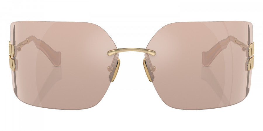 MIU MIU SUNGLASSES RUNWAY - MU 54YS ZVN20F 80 - Pale Gold