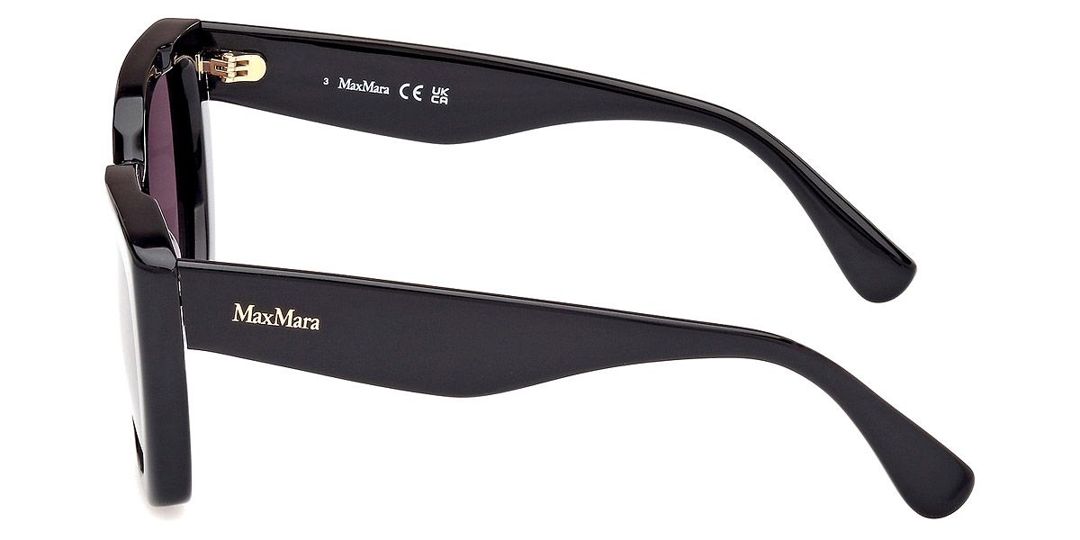 Max Mara™ GLIMPSE4 MM0090 01A 54 - Shiny Black